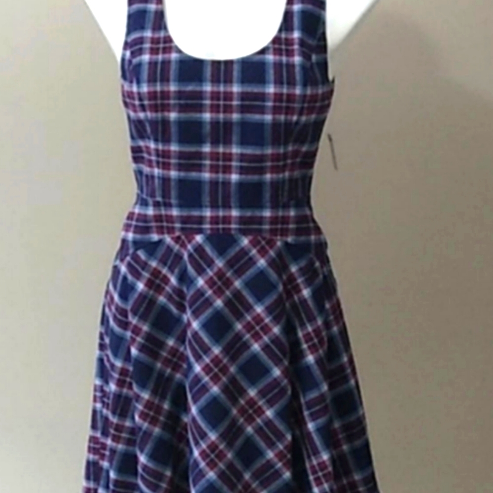 Donna Morgan Plaid Dress